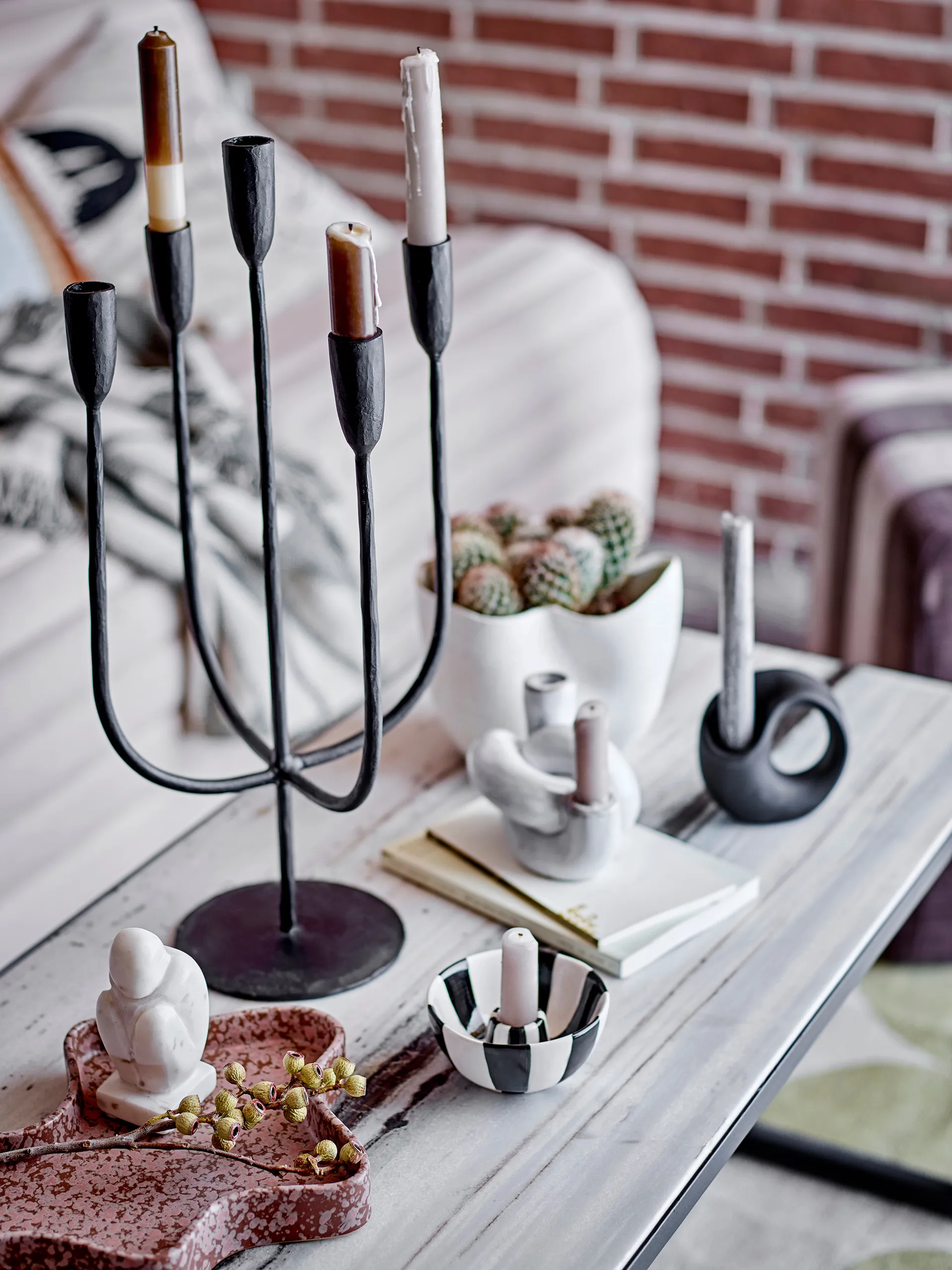 Haydn キャンドルスティック knot, White Bloomingville | ブルーミングヴィル