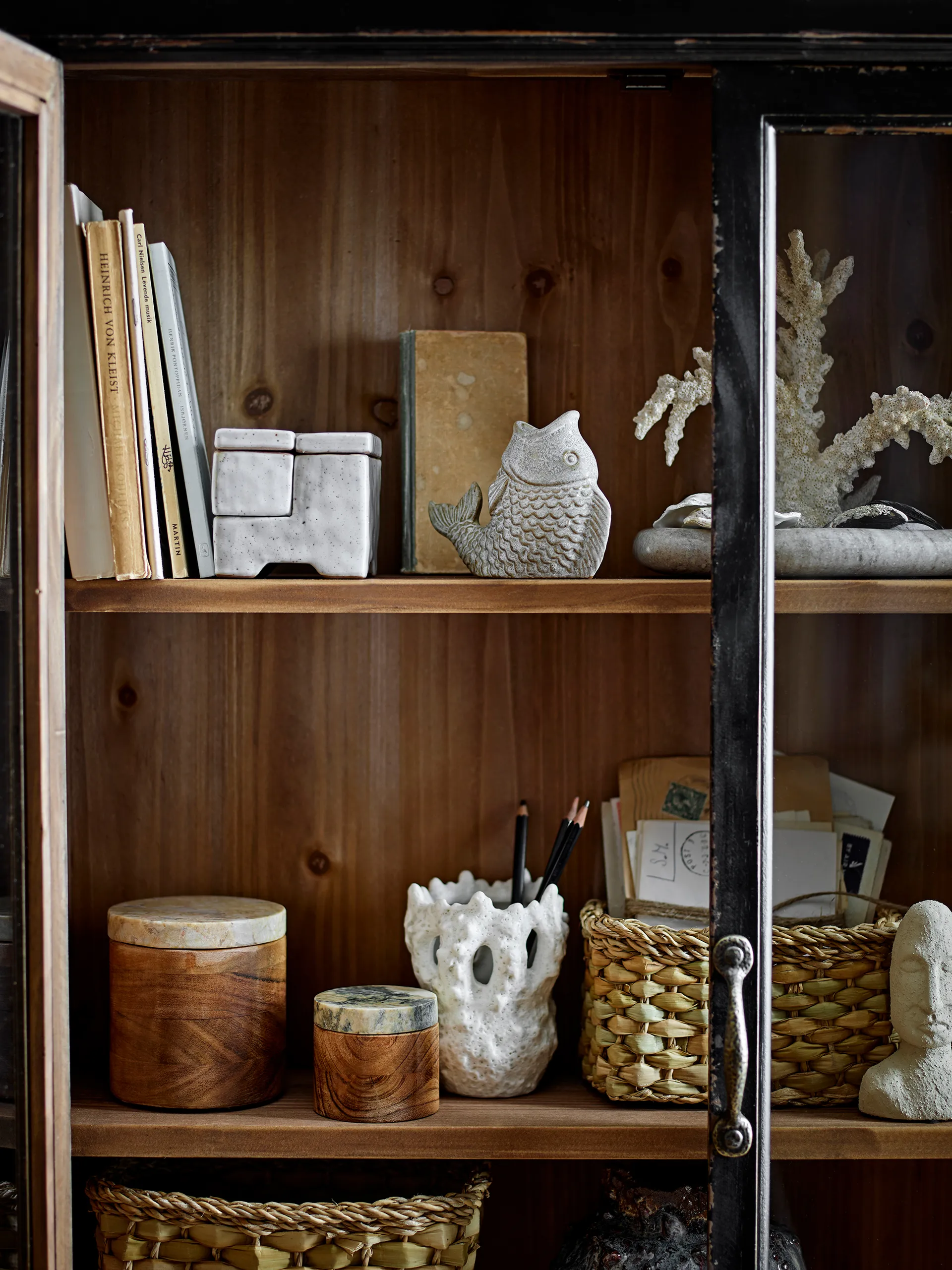 Hiro キャンドルホルダー, Grey Bloomingville | ブルーミングヴィル