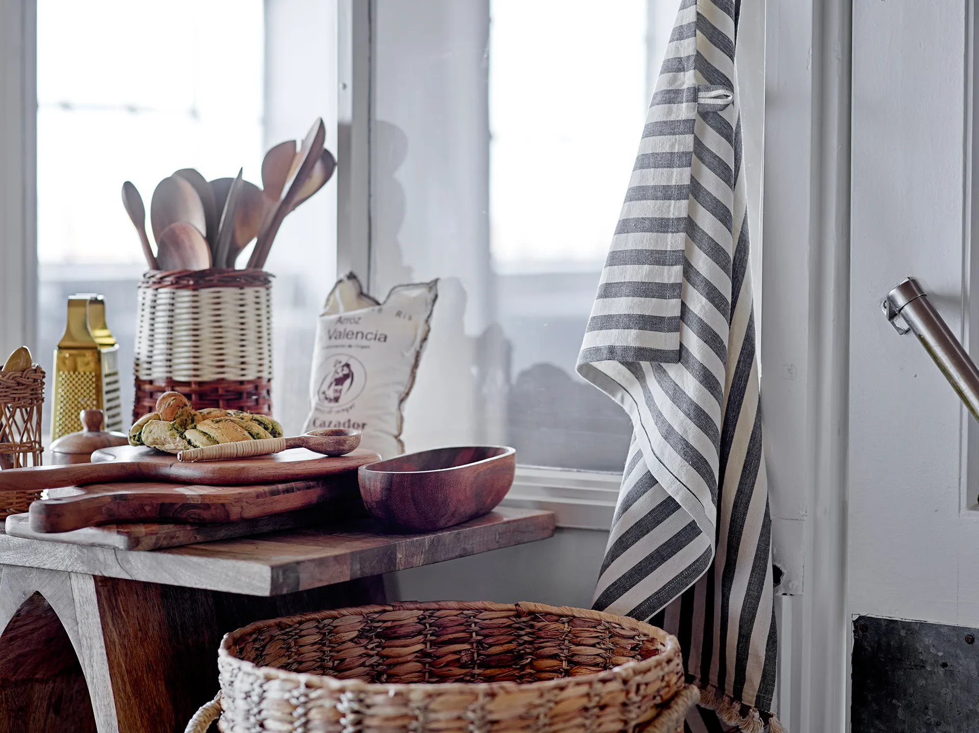 Jala 収納バスケット 2個セット, Brown Bloomingville | ブルーミングヴィル