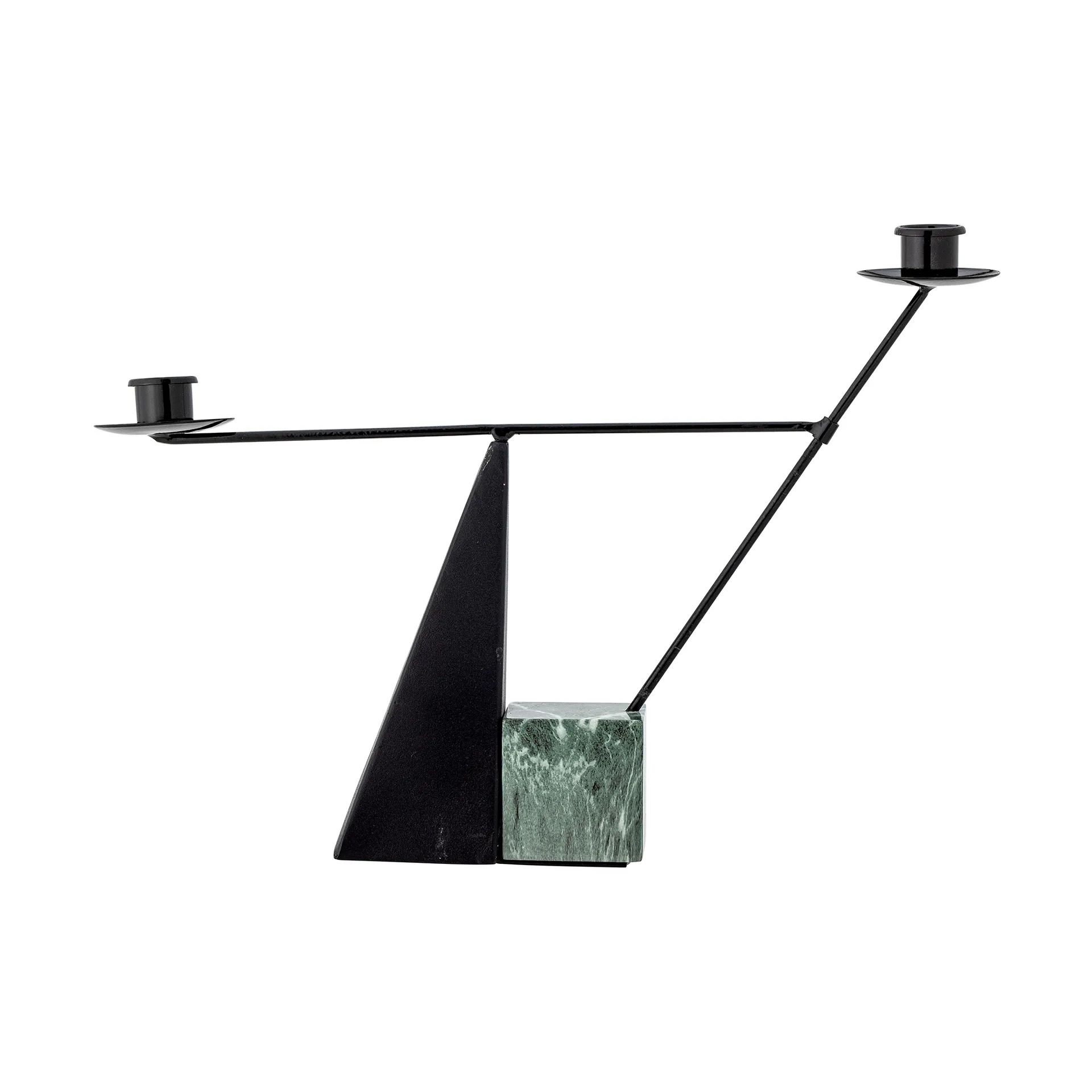 Jayda キャンドルホルダー 26x40 cm, Green-iron Bloomingville | ブルーミングヴィル