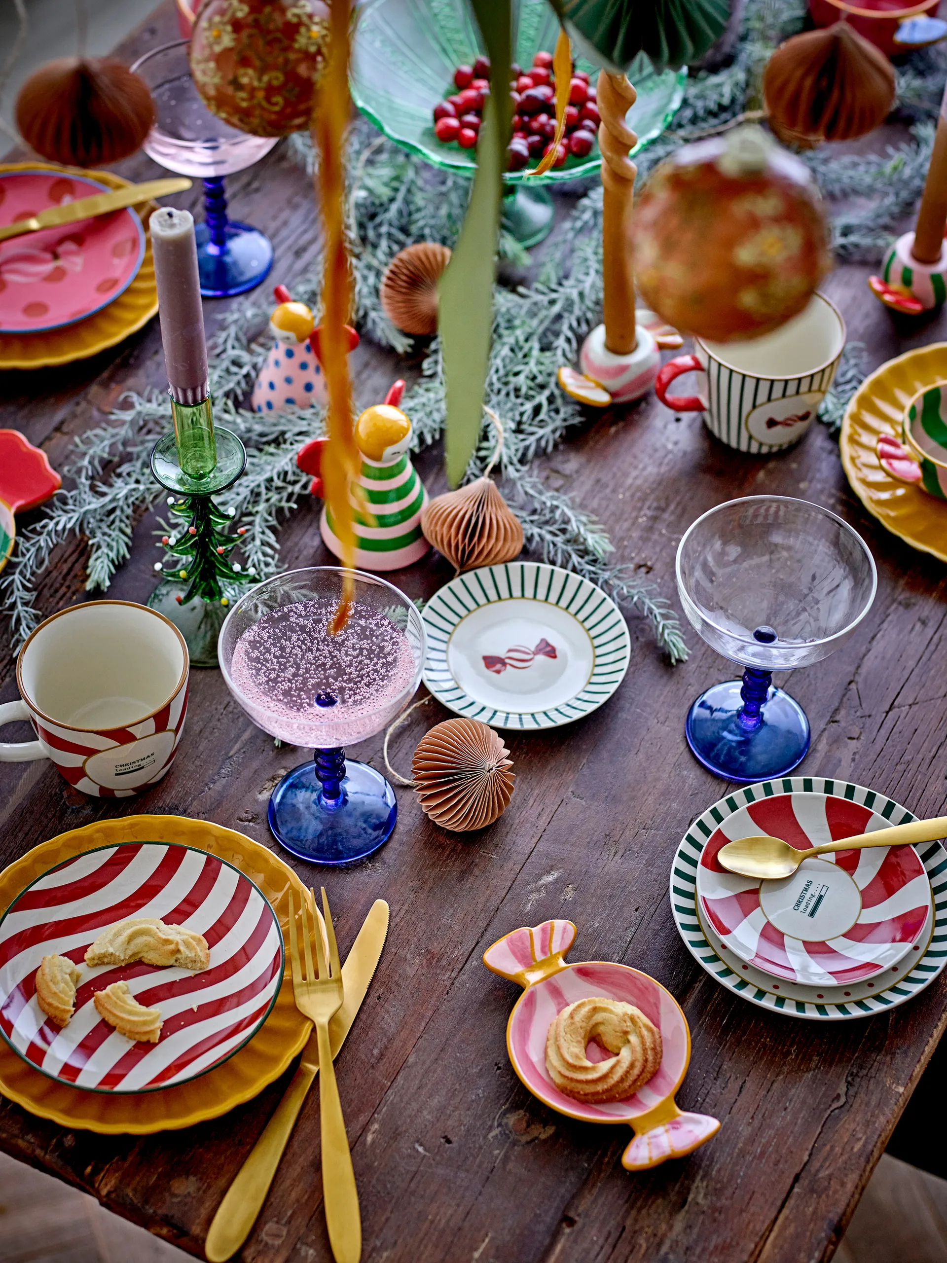 Jolly プレート Ø16 cm, Red Bloomingville | ブルーミングヴィル