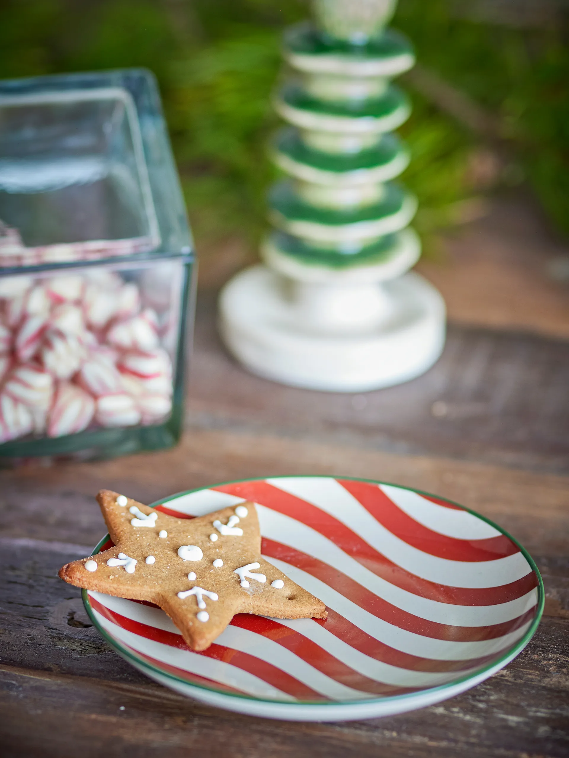 Jolly プレート Ø16 cm, Red Bloomingville | ブルーミングヴィル