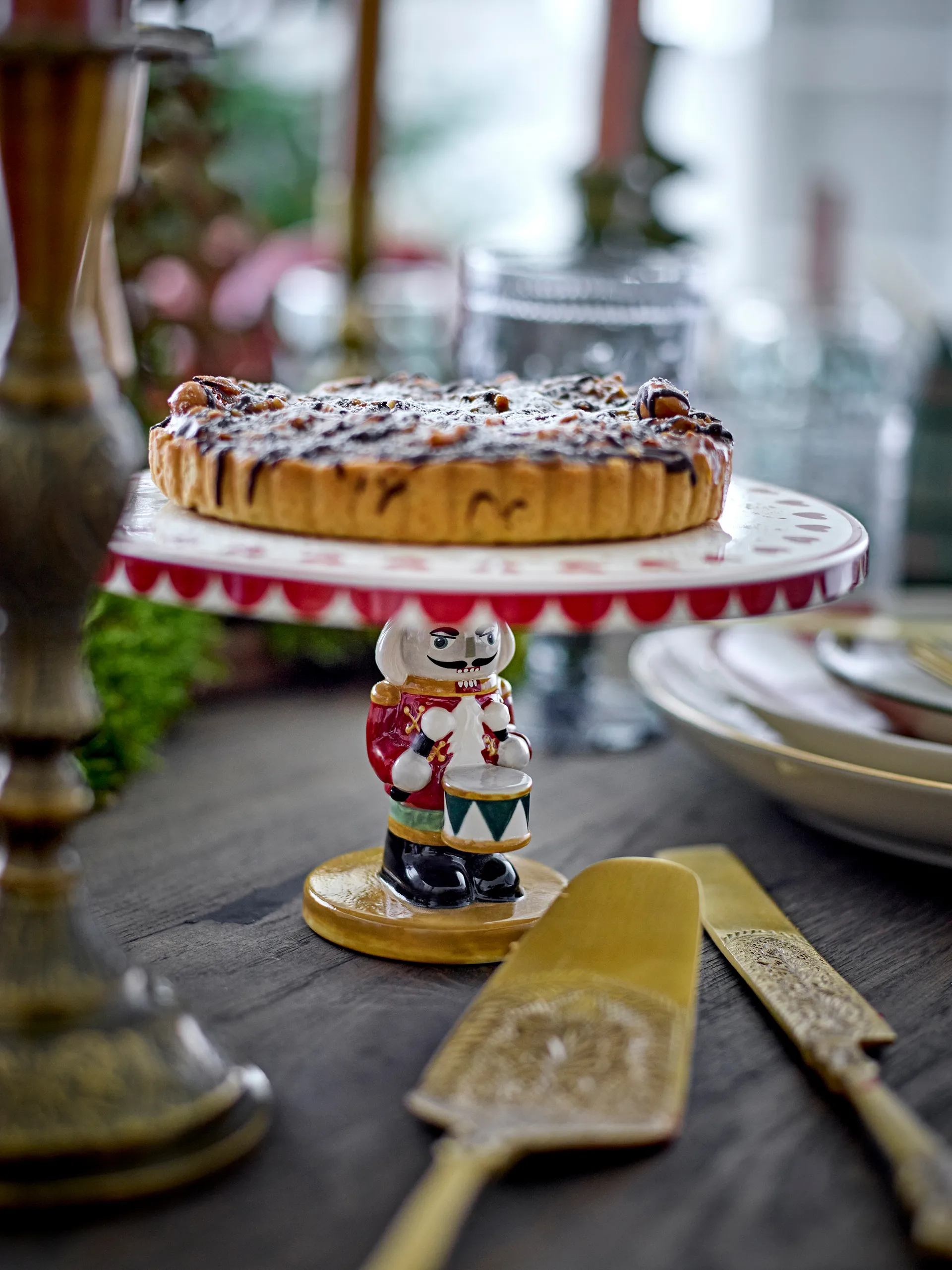 Jolly ケーキスタンド Ø20 cm, Red Bloomingville | ブルーミングヴィル