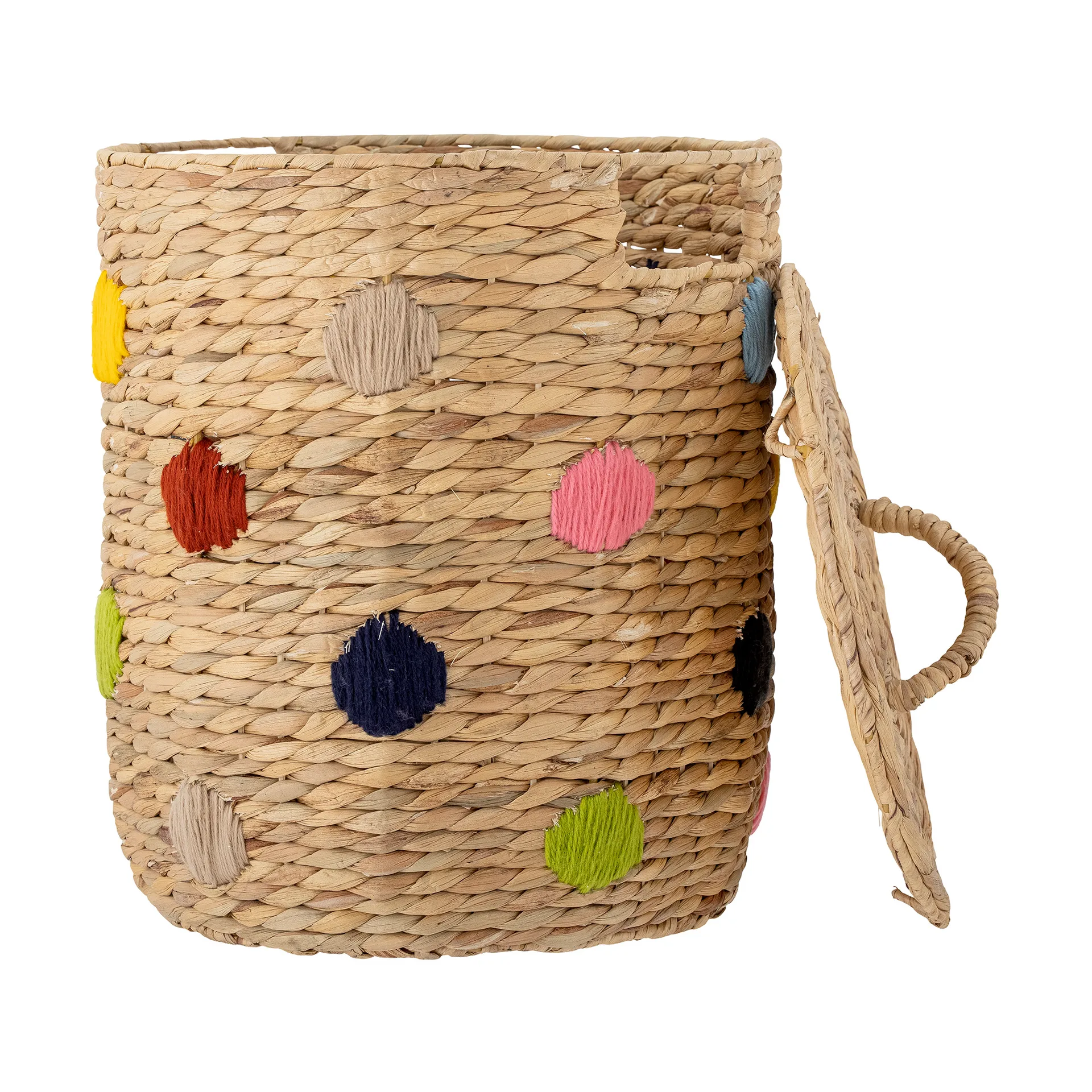 Jooha 蓋つき収納ボックス, Natural-multi Bloomingville | ブルーミングヴィル