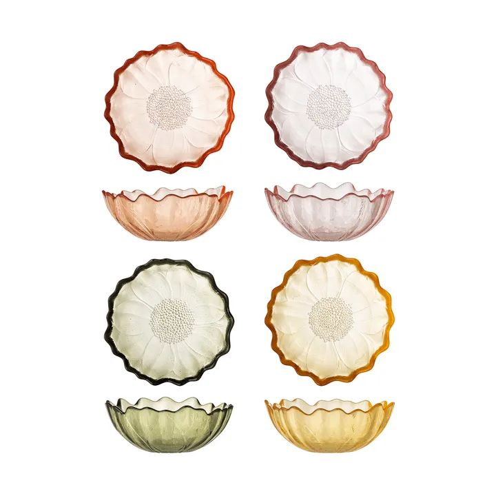 Kana ボウル - Multi, 4 pieces - Bloomingville | ブルーミングヴィル