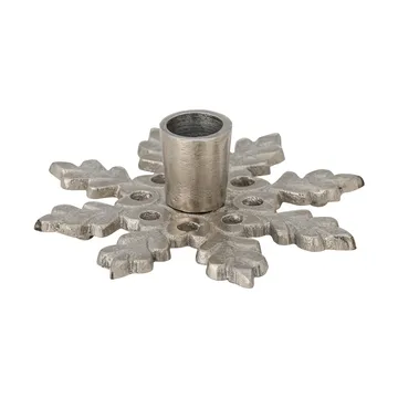Kashi キャンドルホルダー - Silver, Ø13.5 cm - Bloomingville | ブルーミングヴィル
