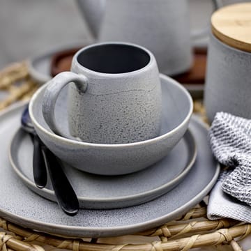 Kendra スモール プレート Ø 20 cm - Grey - Bloomingville | ブルーミングヴィル