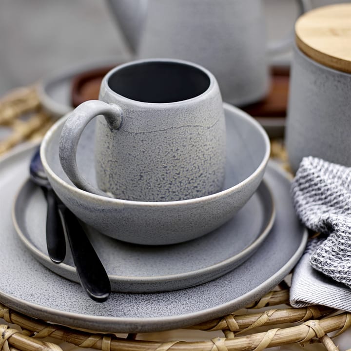 Kendra スモール プレート Ø 20 cm, Grey Bloomingville | ブルーミングヴィル