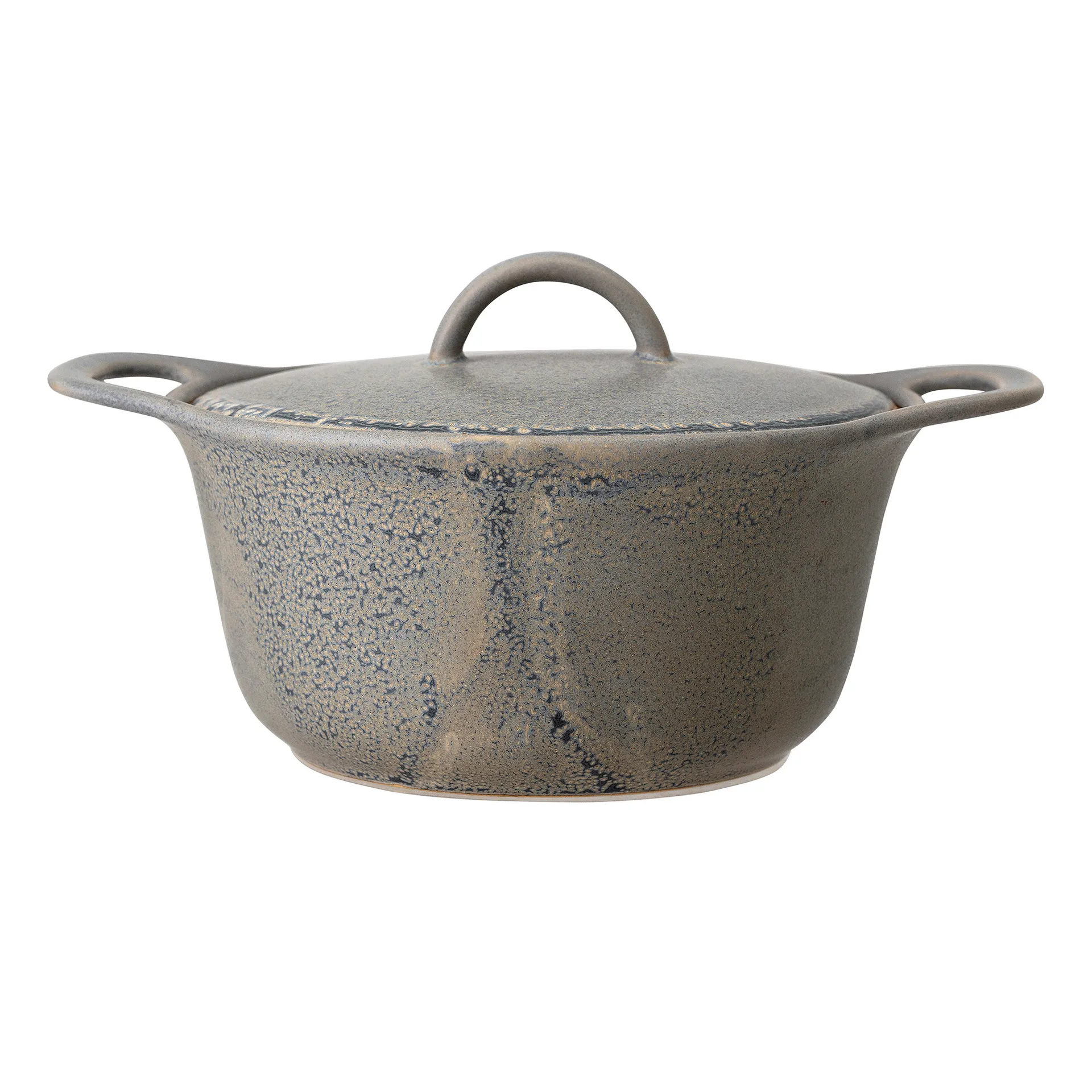 Kendra サービング キャセロール ディッシュ ストーンウェア, Grey Bloomingville | ブルーミングヴィル