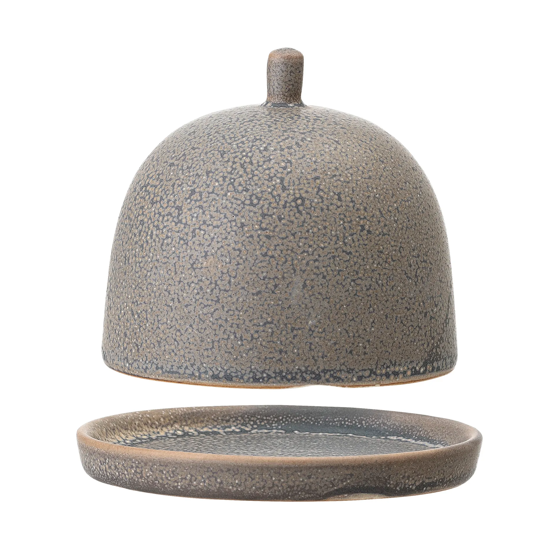 Kendra バターディッシュ ストーンウェア, Grey Bloomingville | ブルーミングヴィル