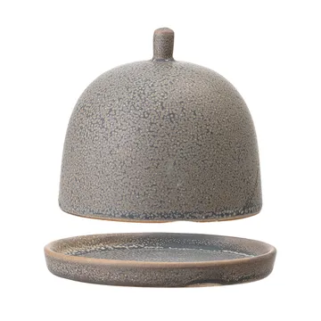 Kendra バターディッシュ ストーンウェア - Grey - Bloomingville | ブルーミングヴィル