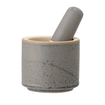 Kendra mortel ストーンウェア - Grey - Bloomingville | ブルーミングヴィル
