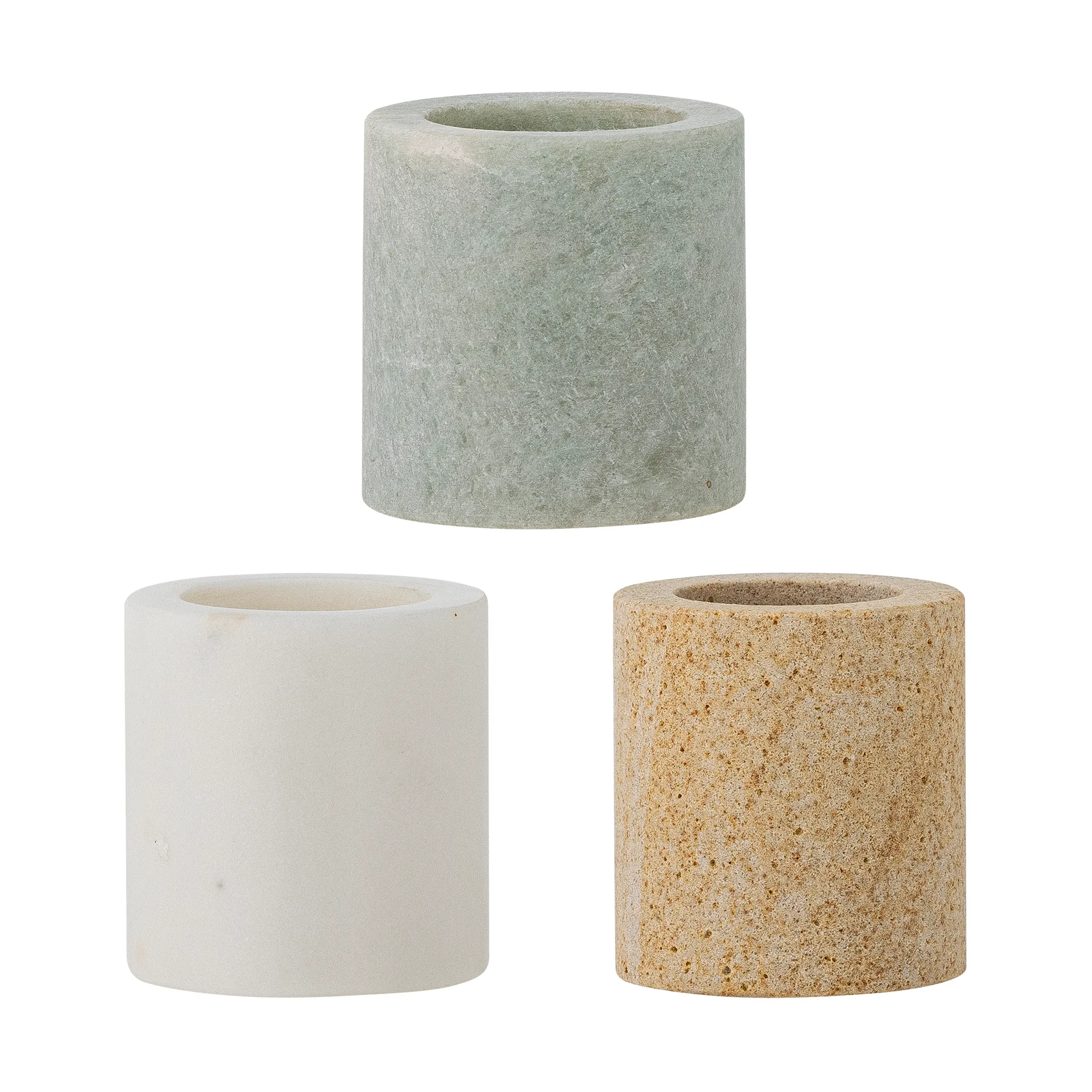 Kokui ジャー 3パーツ, Marble Bloomingville | ブルーミングヴィル