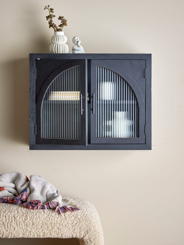 Lario ウォールキャビネット 62x49x23 cm, Black pine Bloomingville | ブルーミングヴィル