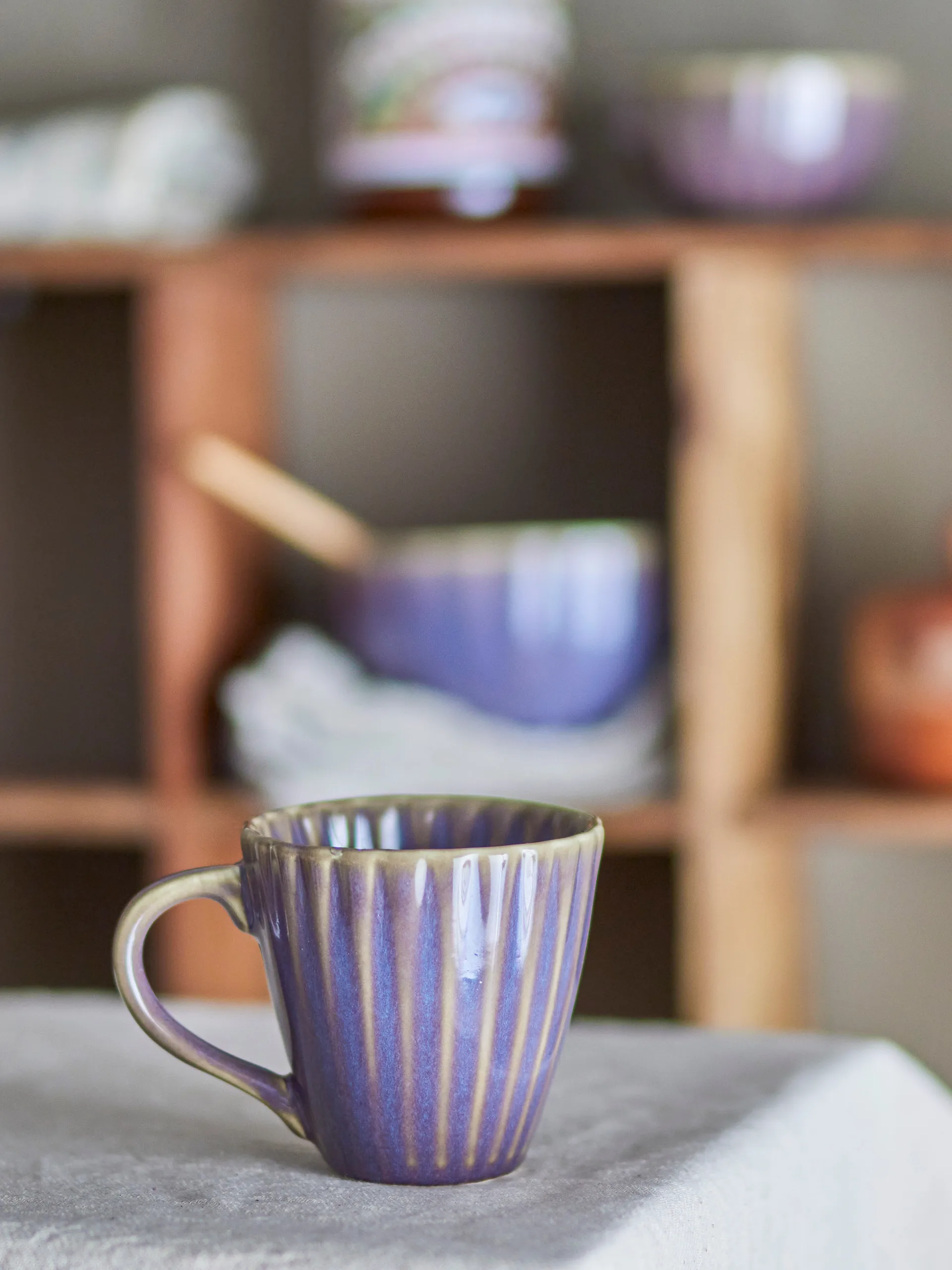 Latina マグ 22 cl, Purple Bloomingville | ブルーミングヴィル