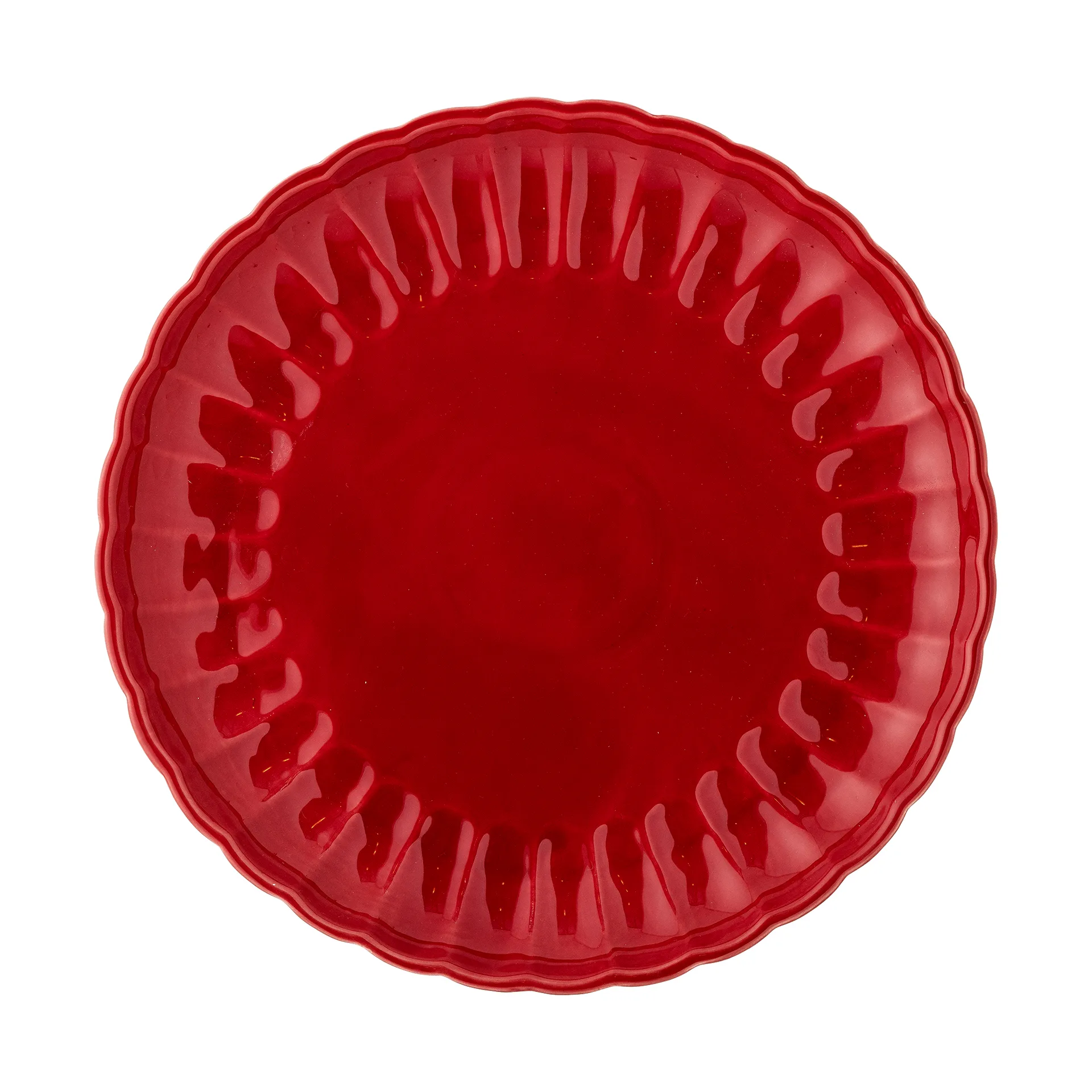 Latina プレート Ø27 cm, Red Bloomingville | ブルーミングヴィル