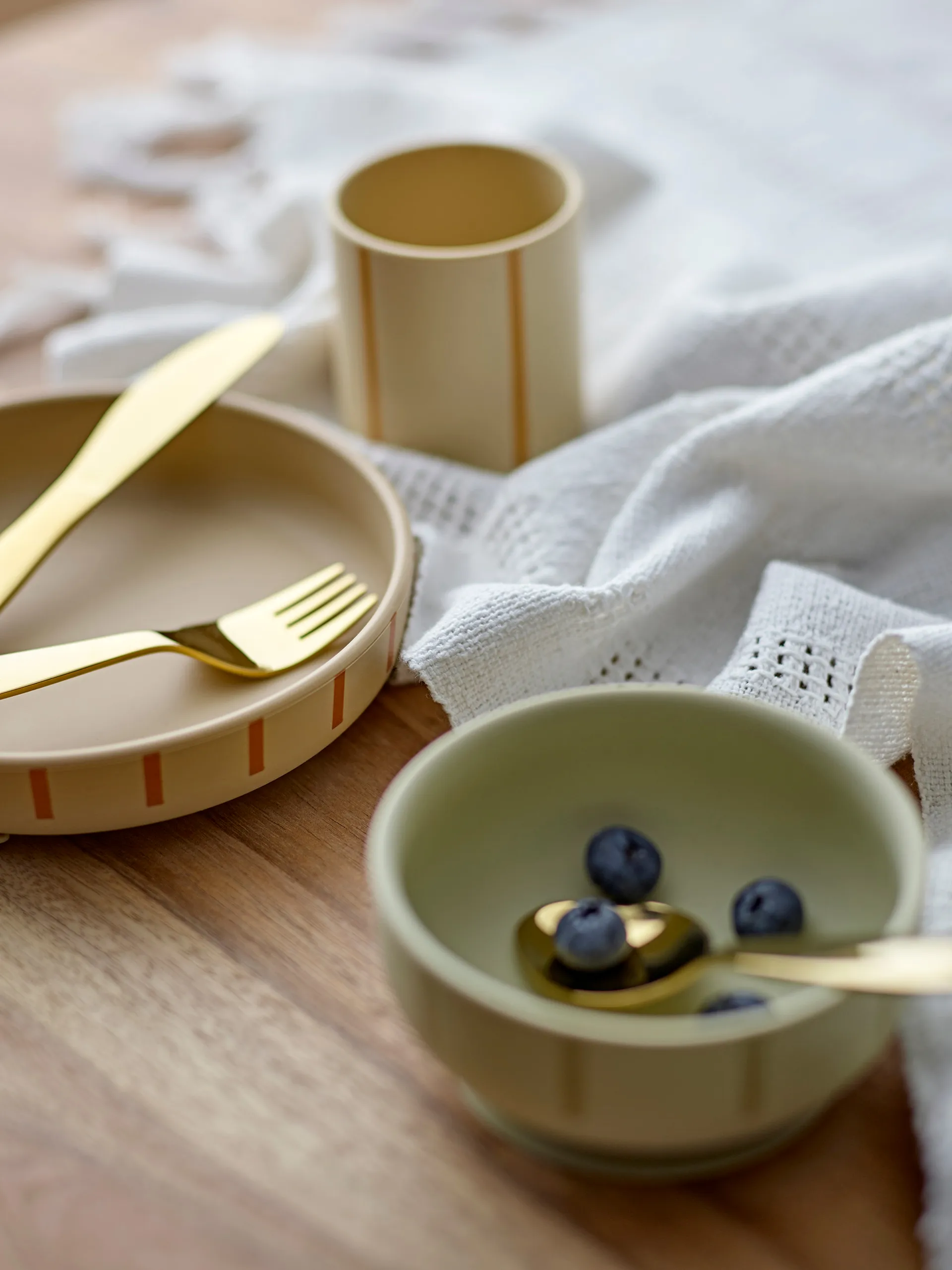 Levi 子ども用食器 3点セット, Green Bloomingville | ブルーミングヴィル