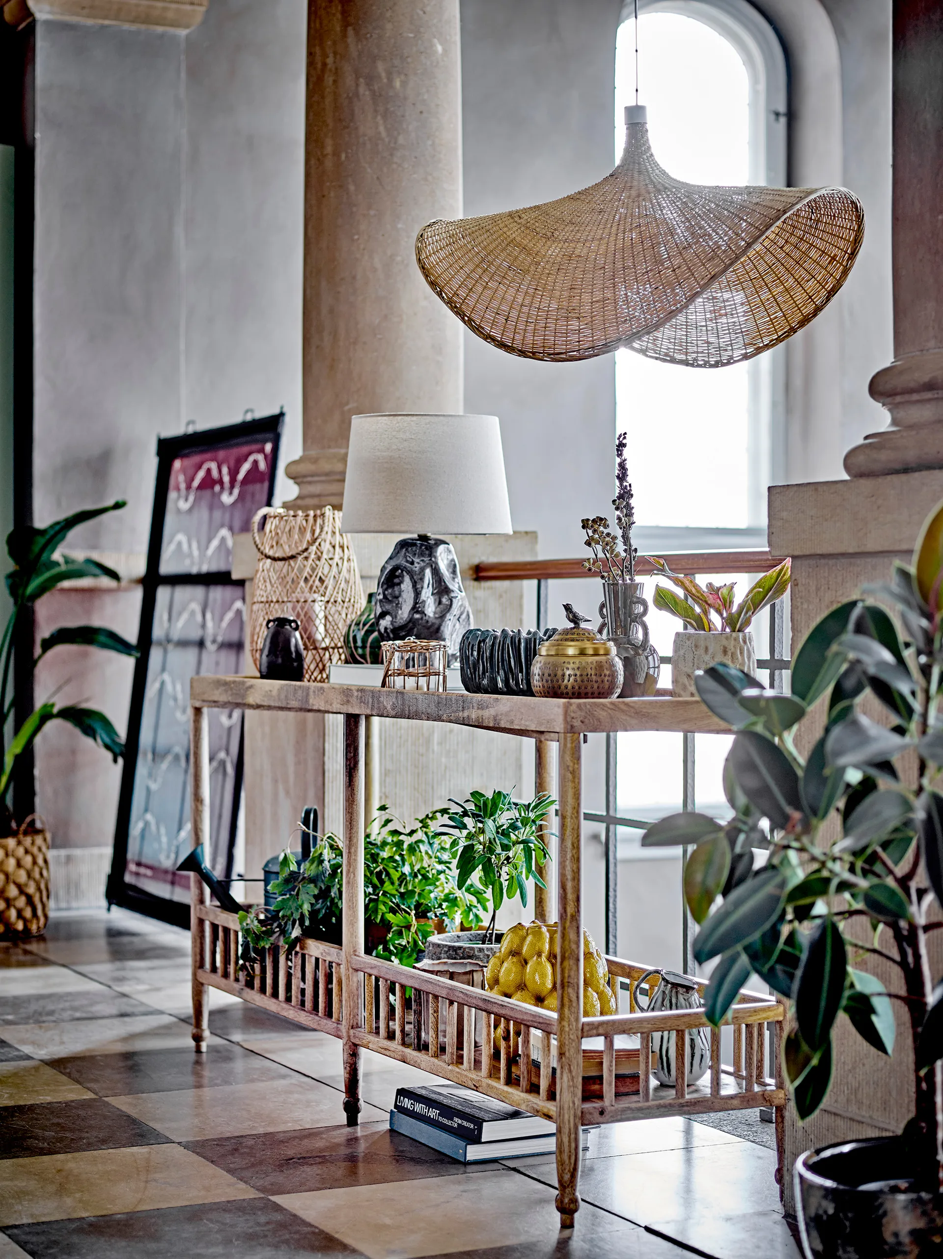 Limone 花瓶 Ø22 cm, Yellow Bloomingville | ブルーミングヴィル