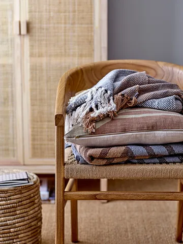 Lin 収納バスケット 蓋つき 2ピース - Natural - Bloomingville | ブルーミングヴィル