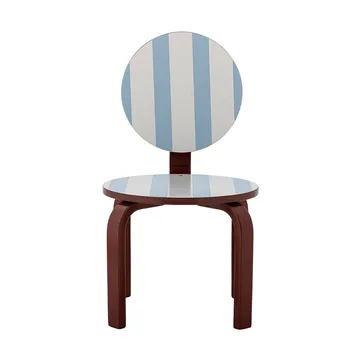 Liova チェア - Multi, light blue-white-brown - Bloomingville | ブルーミングヴィル