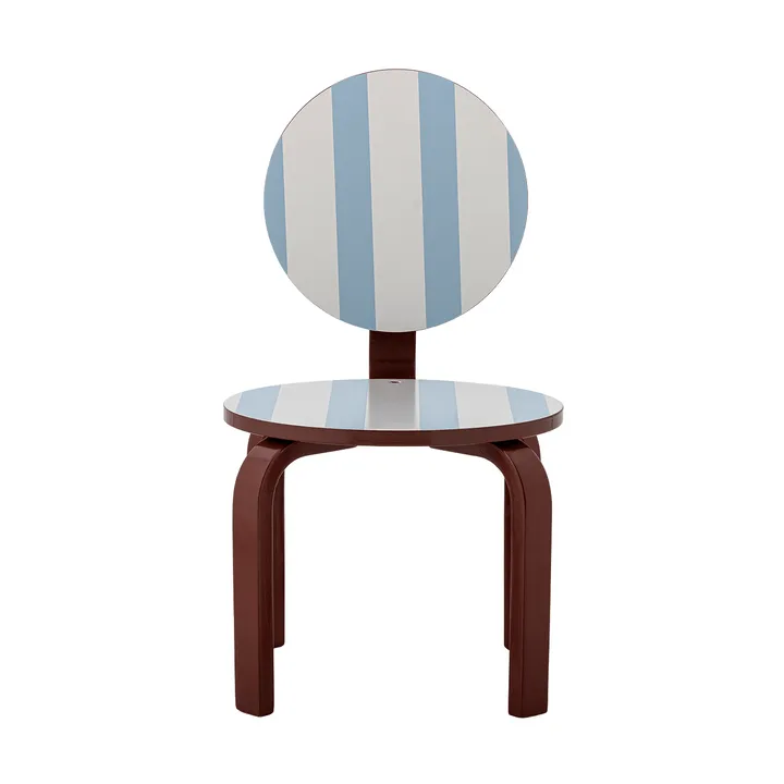 Liova チェア - Multi, light blue-white-brown - Bloomingville | ブルーミングヴィル