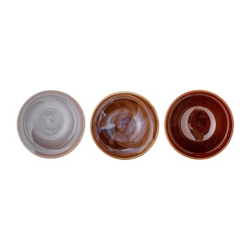 Lotus ボウル Ø13.5 cm 3ピース - Brown - Bloomingville | ブルーミングヴィル