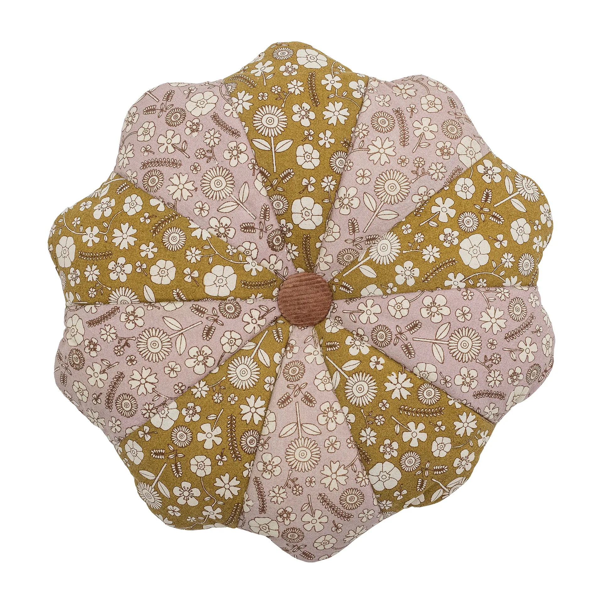 Madlen クッション Ø45 cm, Flowers Bloomingville | ブルーミングヴィル
