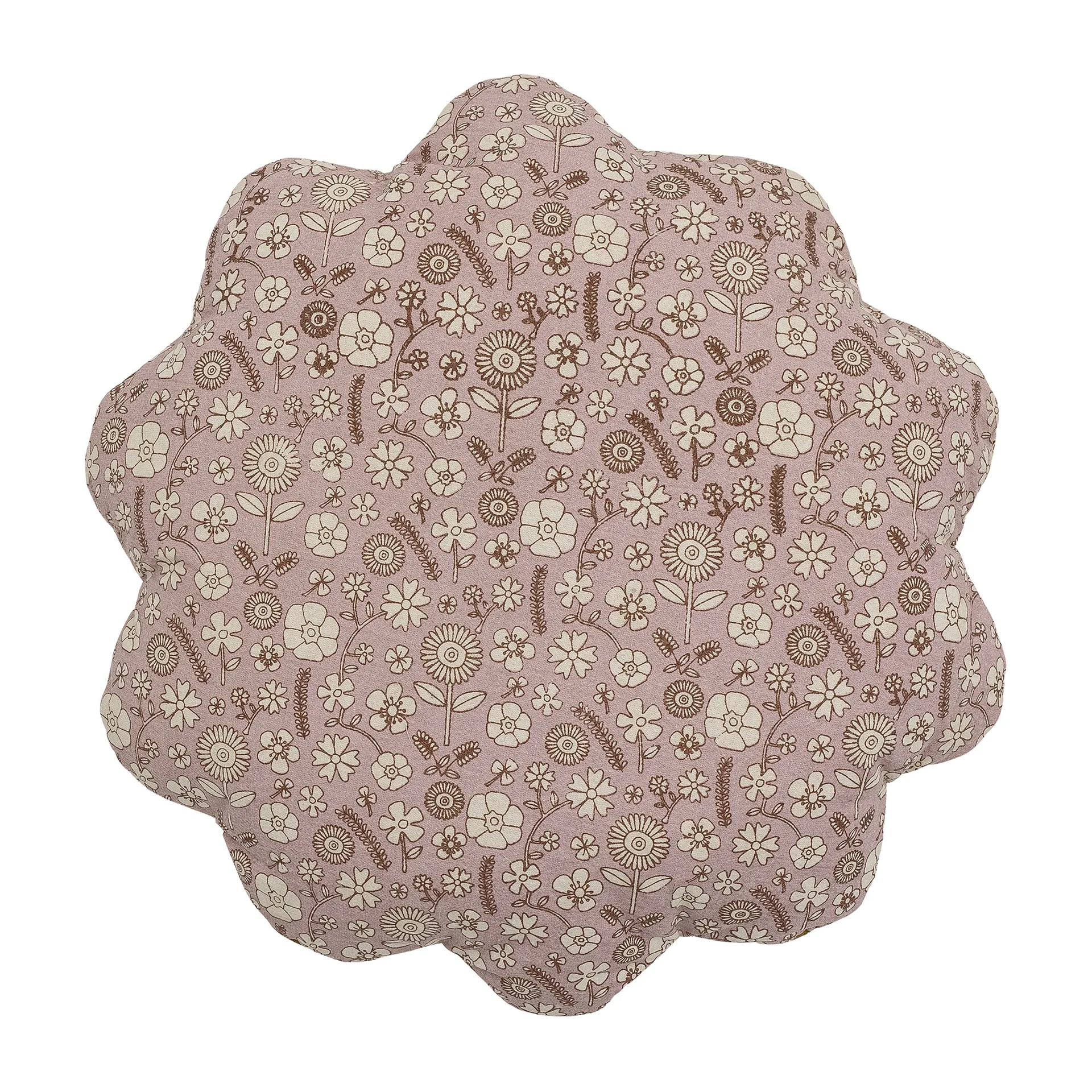 Madlen クッション Ø45 cm, Flowers Bloomingville | ブルーミングヴィル