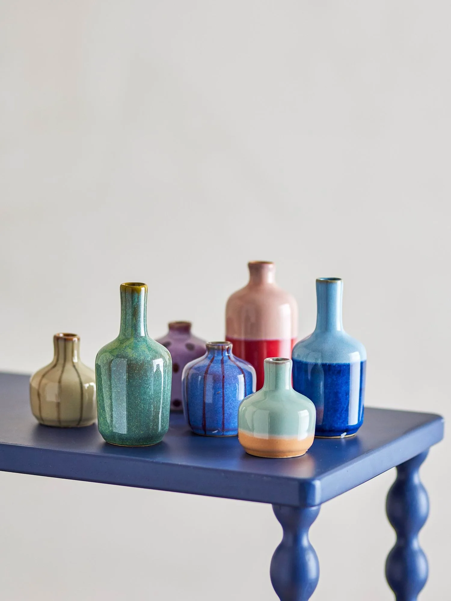 Maien 花瓶, Multi stoneware, 7 parts Bloomingville | ブルーミングヴィル
