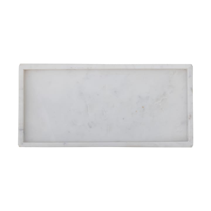 Majsa デコレーショントレイ 18x38 cm, White marble Bloomingville | ブルーミングヴィル