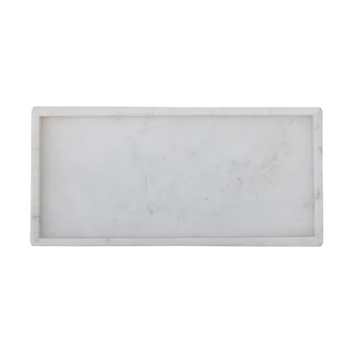 Majsa デコレーショントレイ 18x38 cm - White marble - Bloomingville | ブルーミングヴィル