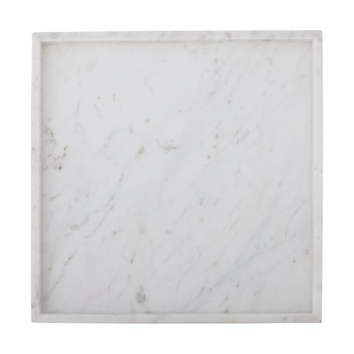 Majsa デコレーショントレイ 35x35 cm - White marble - Bloomingville | ブルーミングヴィル