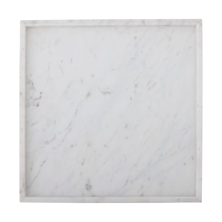 Majsa デコレーショントレイ 35x35 cm, White marble Bloomingville | ブルーミングヴィル