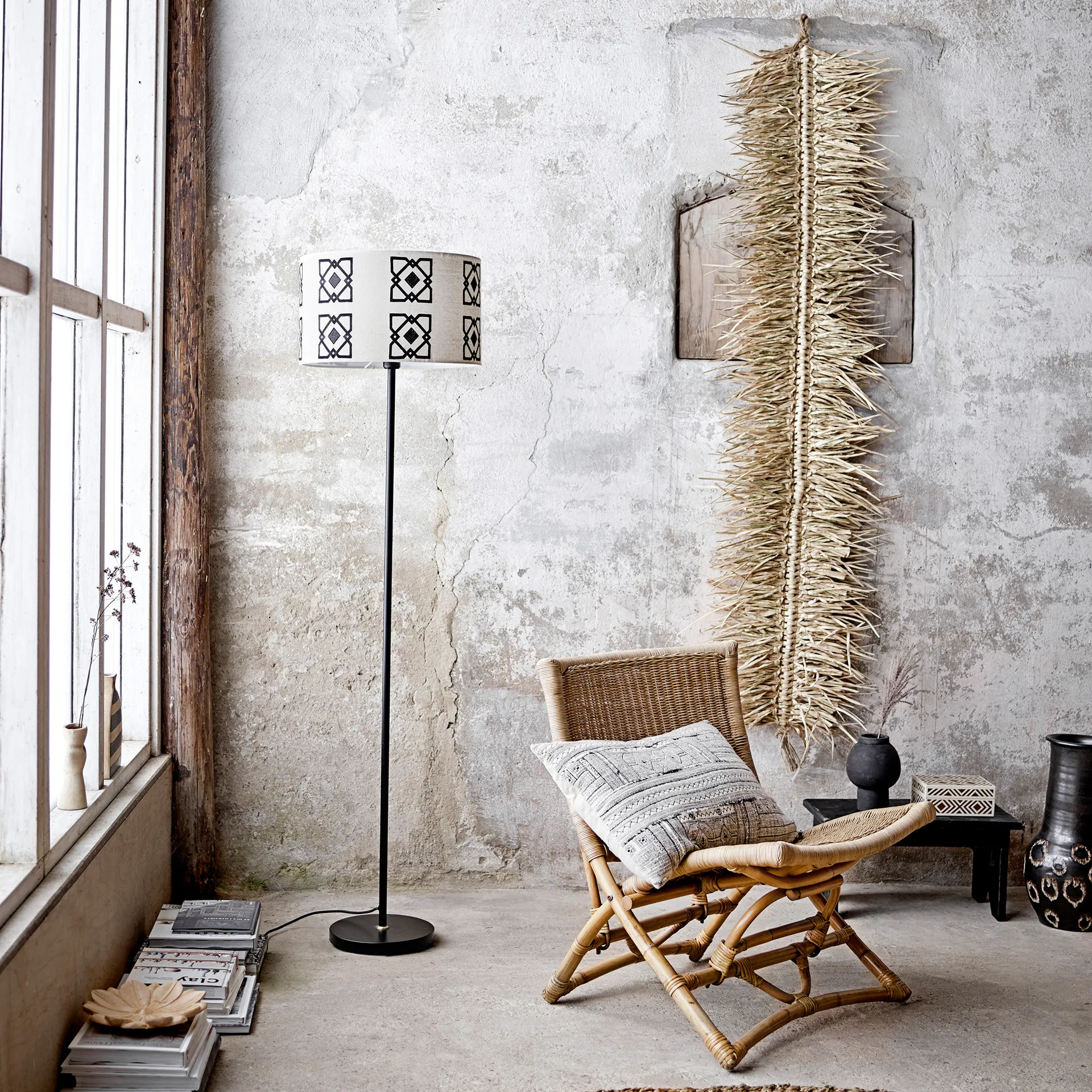 Malic ラグ  Ø150 cm, Nature Bloomingville | ブルーミングヴィル