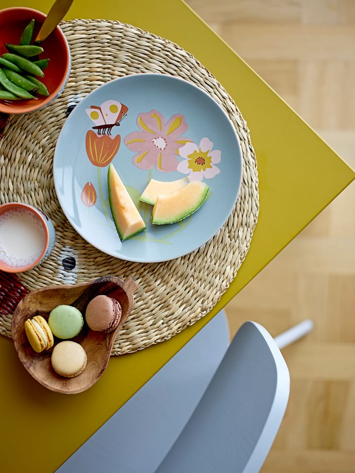 Meadow キッズ用ディナー食器 ストーンウェア 3つセット , Flowers Bloomingville | ブルーミングヴィル