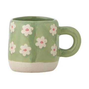 Millie カップ 110 ml - Green, flowers - Bloomingville | ブルーミングヴィル