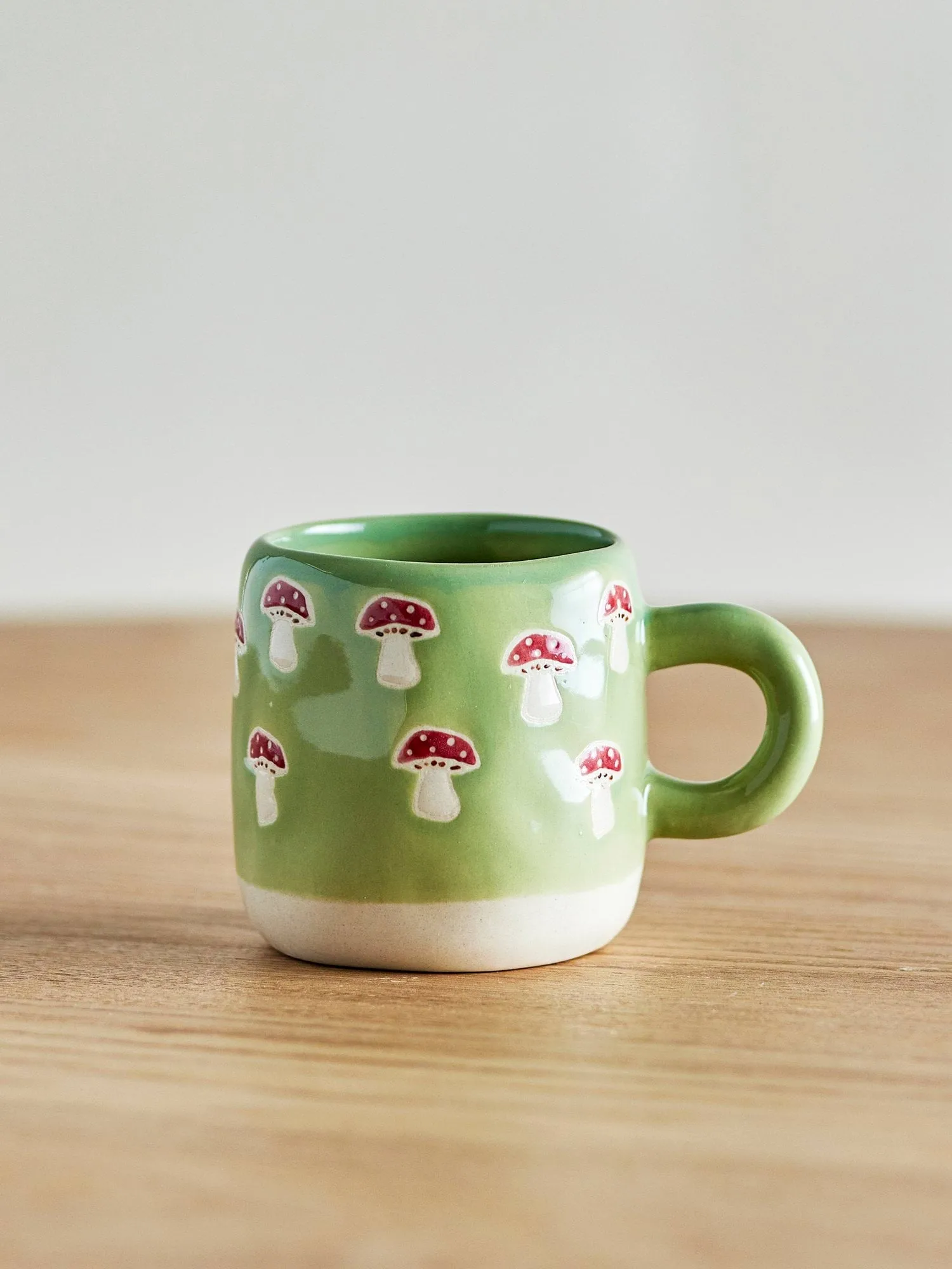 Millie カップ 110 ml, Green, mushrooms Bloomingville | ブルーミングヴィル