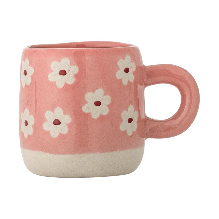 Millie カップ 110 ml - Pink, flowers - Bloomingville | ブルーミングヴィル