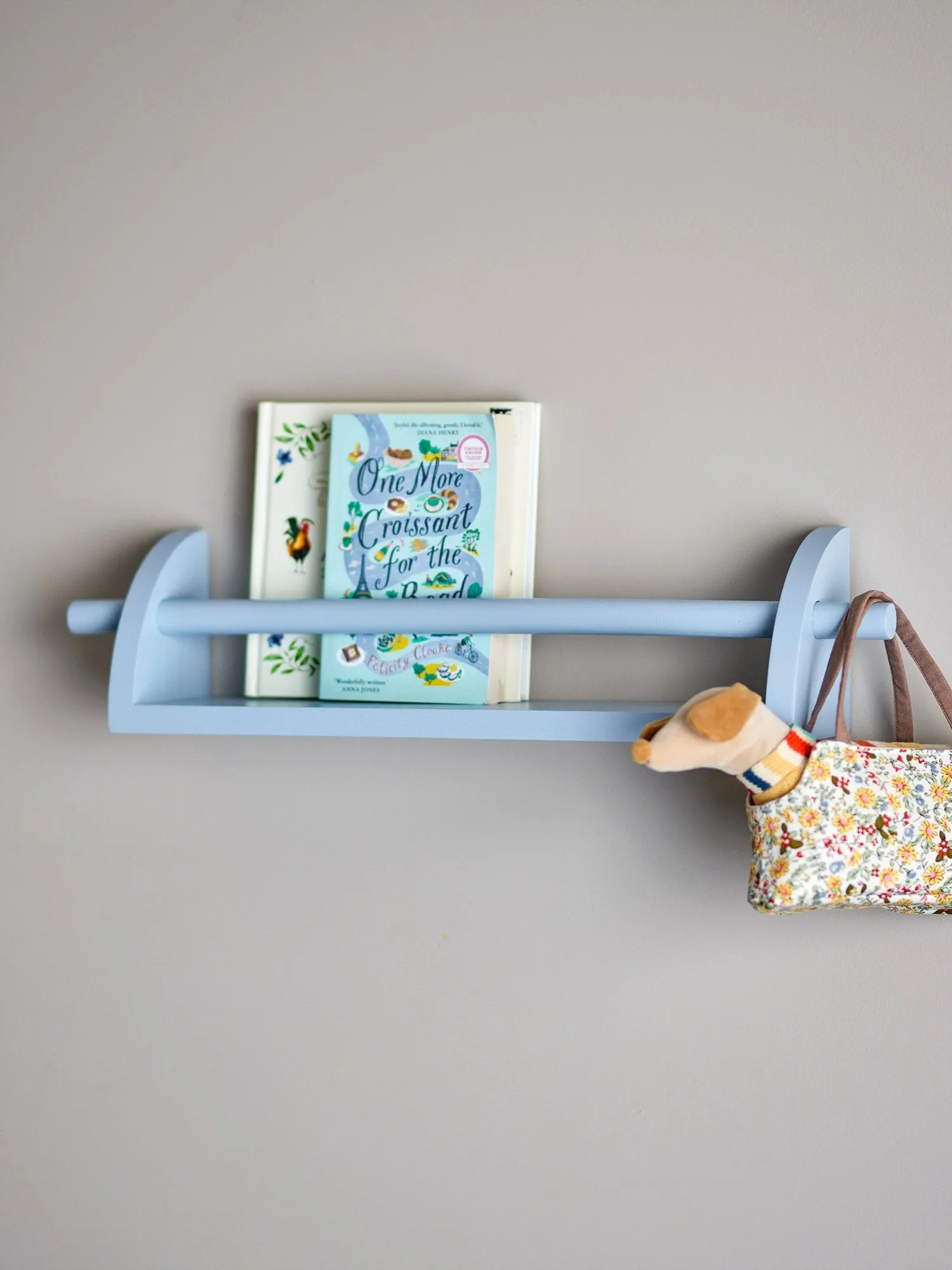 Mingus ウォールシェルフ 14x60 cm, Blue Bloomingville | ブルーミングヴィル