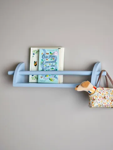 Mingus ウォールシェルフ 14x60 cm - Blue - Bloomingville | ブルーミングヴィル