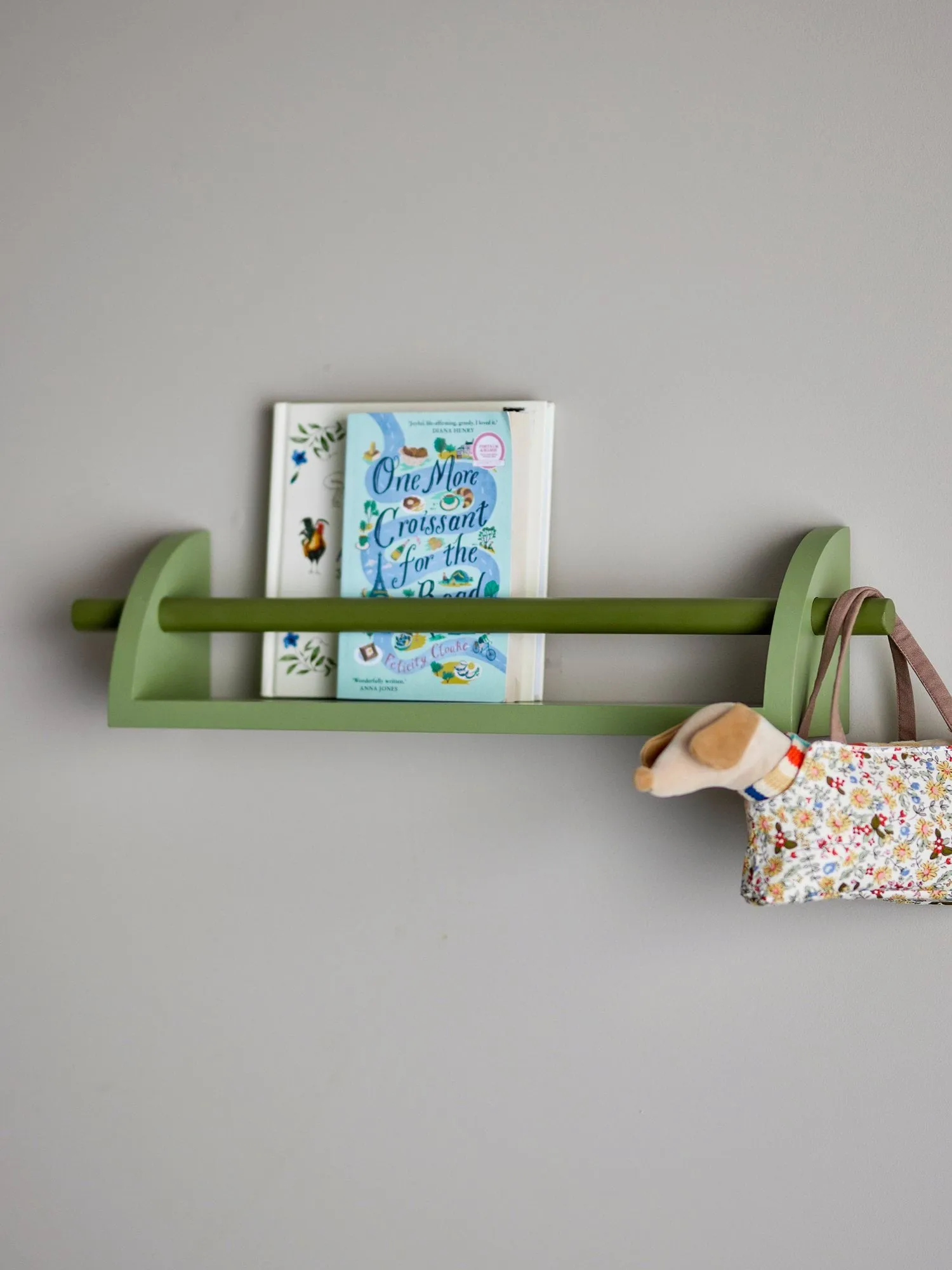 Mingus ウォールシェルフ 14x60 cm, Green Bloomingville | ブルーミングヴィル