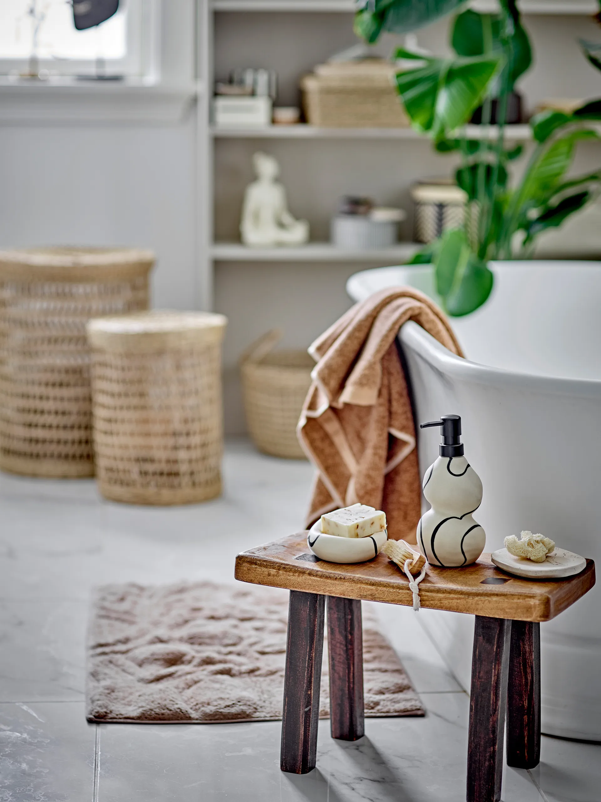 Minna ボウル 11x14 cm, Nature Bloomingville | ブルーミングヴィル