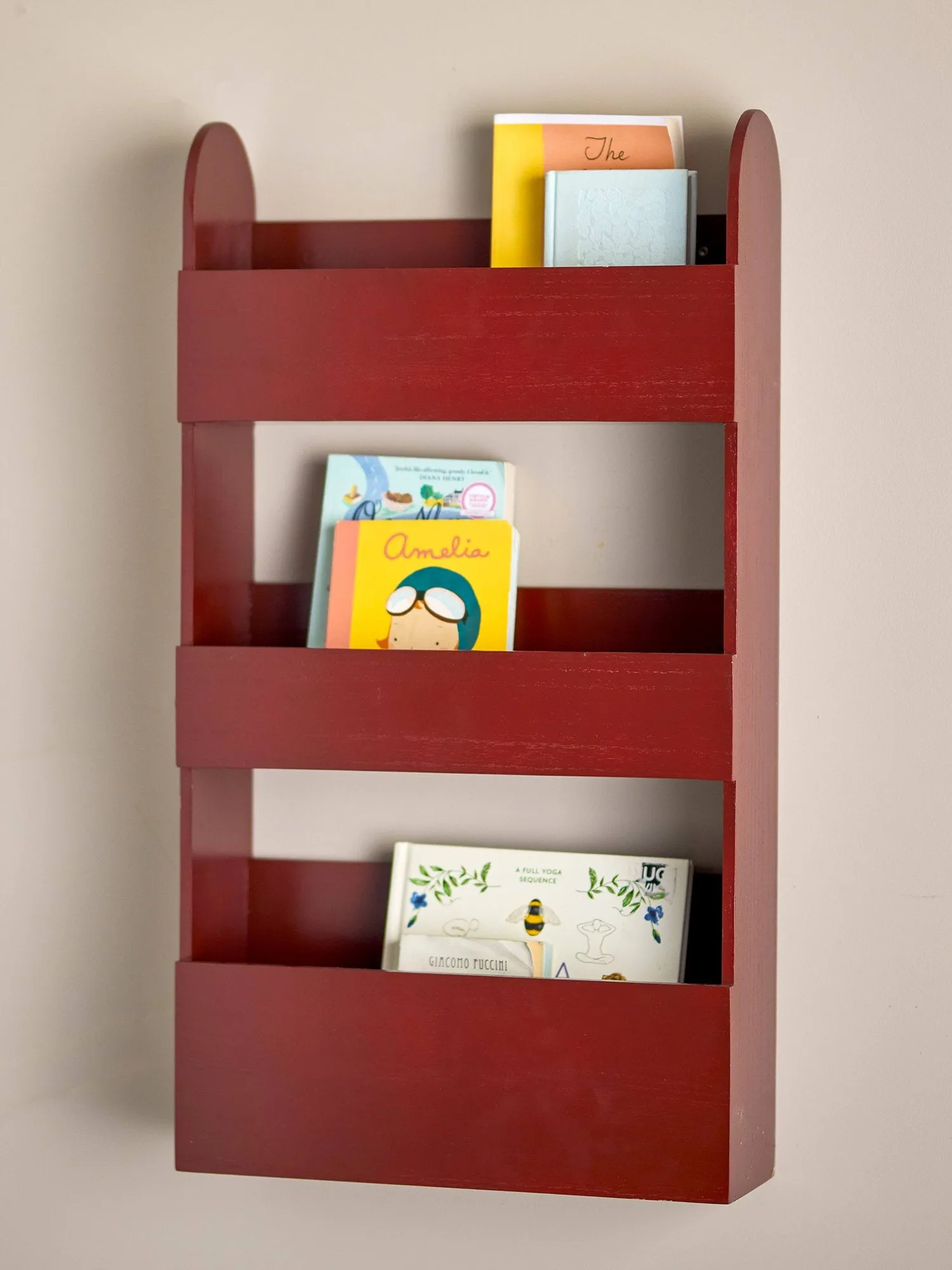 Moris シェルフ, Red, 38x70 cm Bloomingville | ブルーミングヴィル