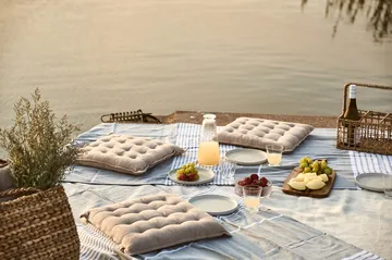 Nela 収納バスケット 20x30 cm - Natural - Bloomingville | ブルーミングヴィル