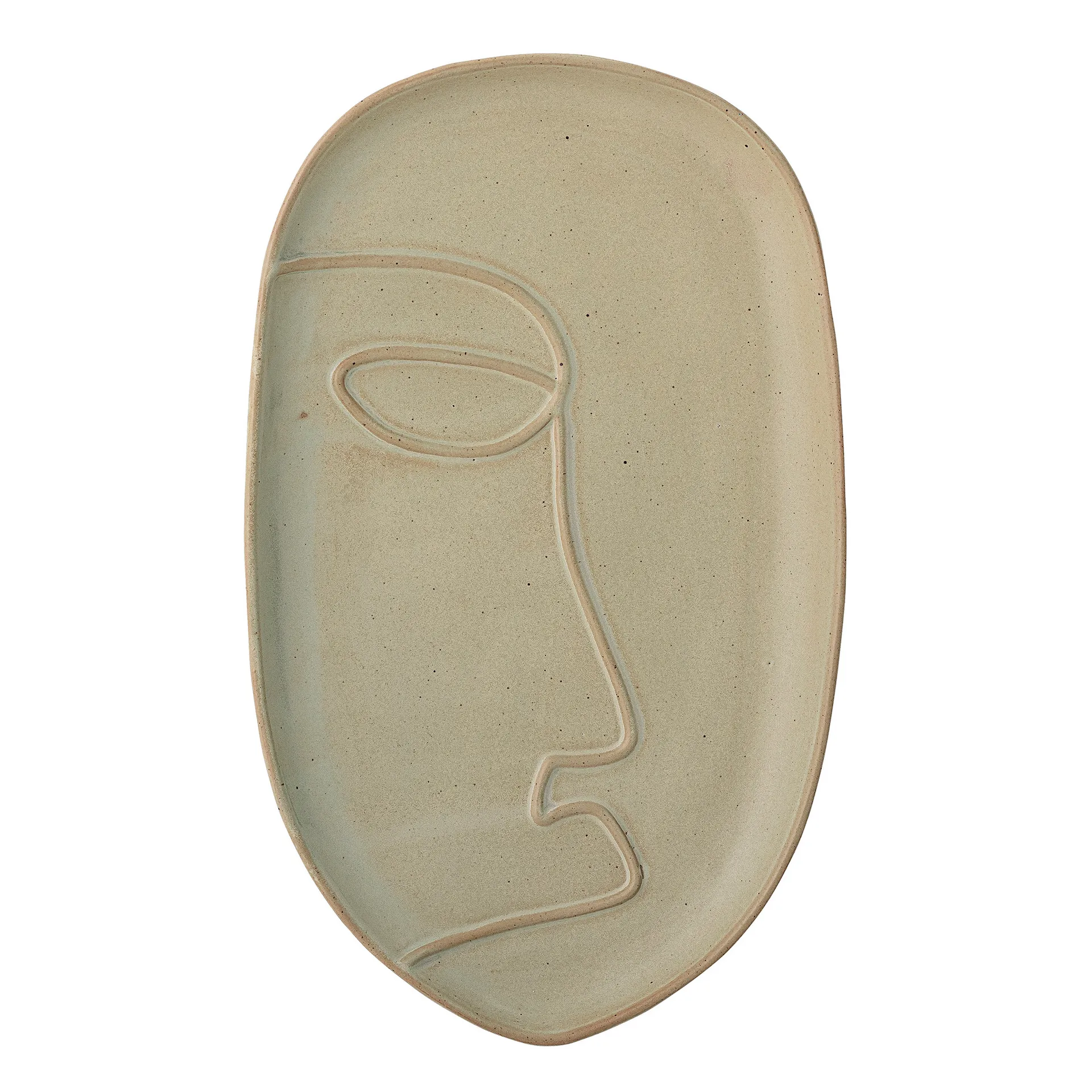 Ngan トレイ 18.5x30 cm, green Bloomingville | ブルーミングヴィル