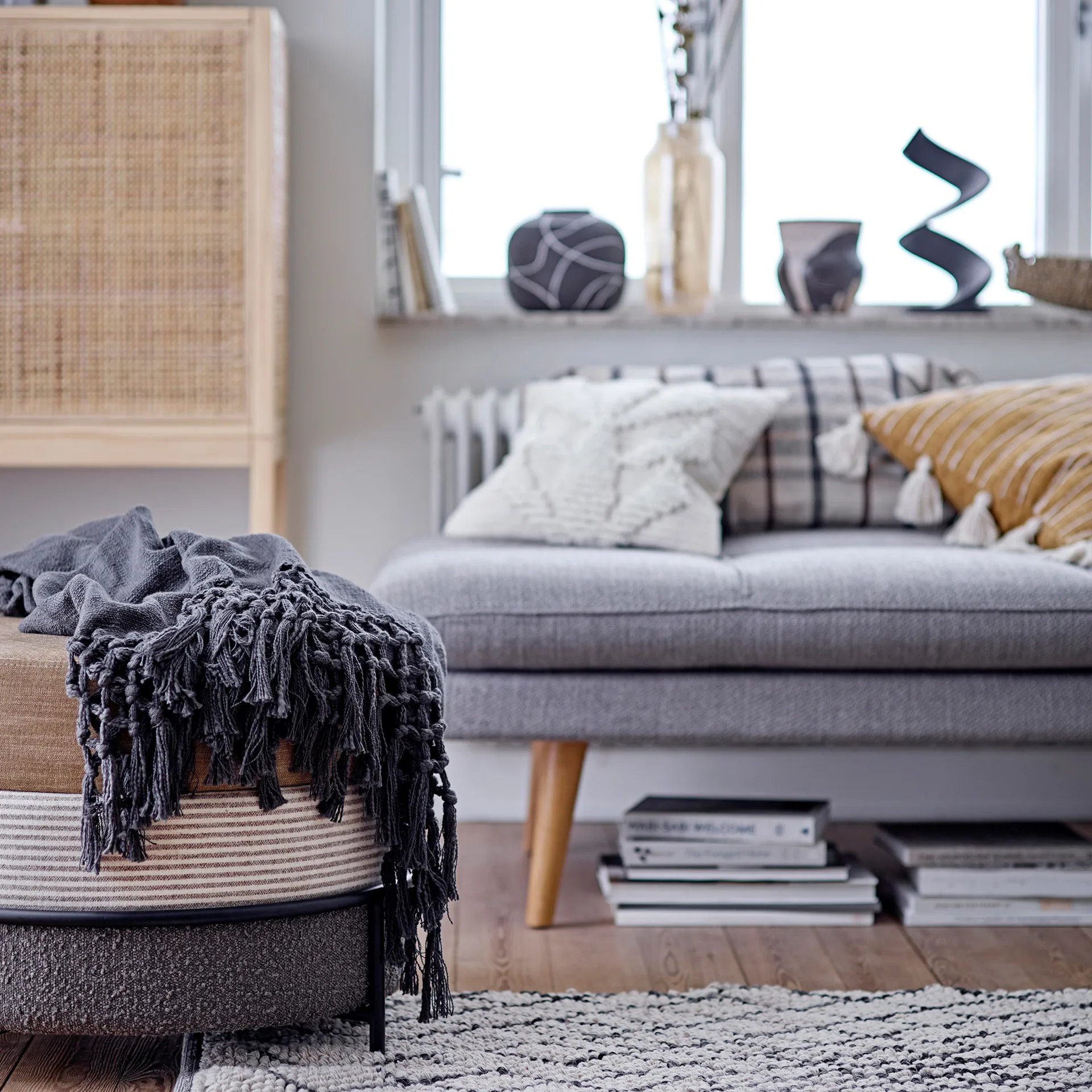 Niza 花瓶 テラコッタ 16.5 cm, black Bloomingville | ブルーミングヴィル