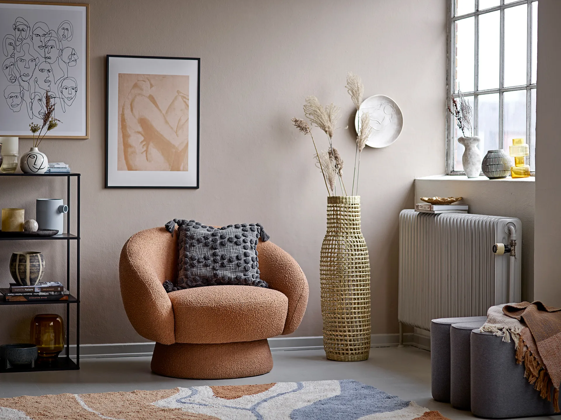 Norma 花瓶 13.5 cm, White Bloomingville | ブルーミングヴィル