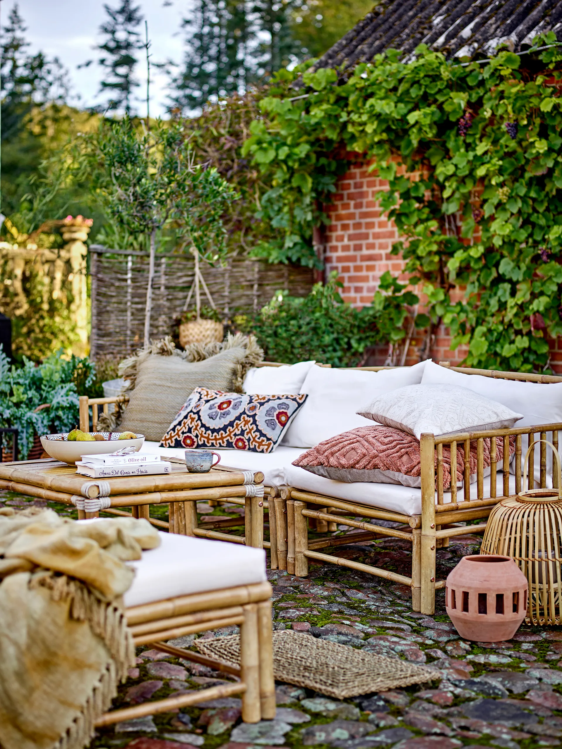 Novara クッション 50x50 cm, Natural Bloomingville | ブルーミングヴィル