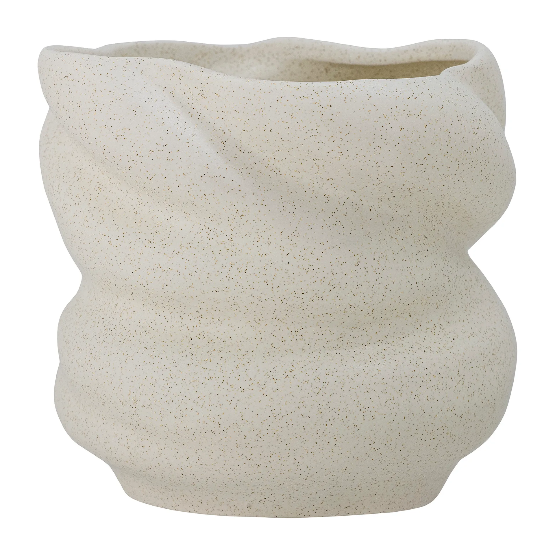 Orana 植木鉢 Ø20 cm, White stoneware Bloomingville | ブルーミングヴィル
