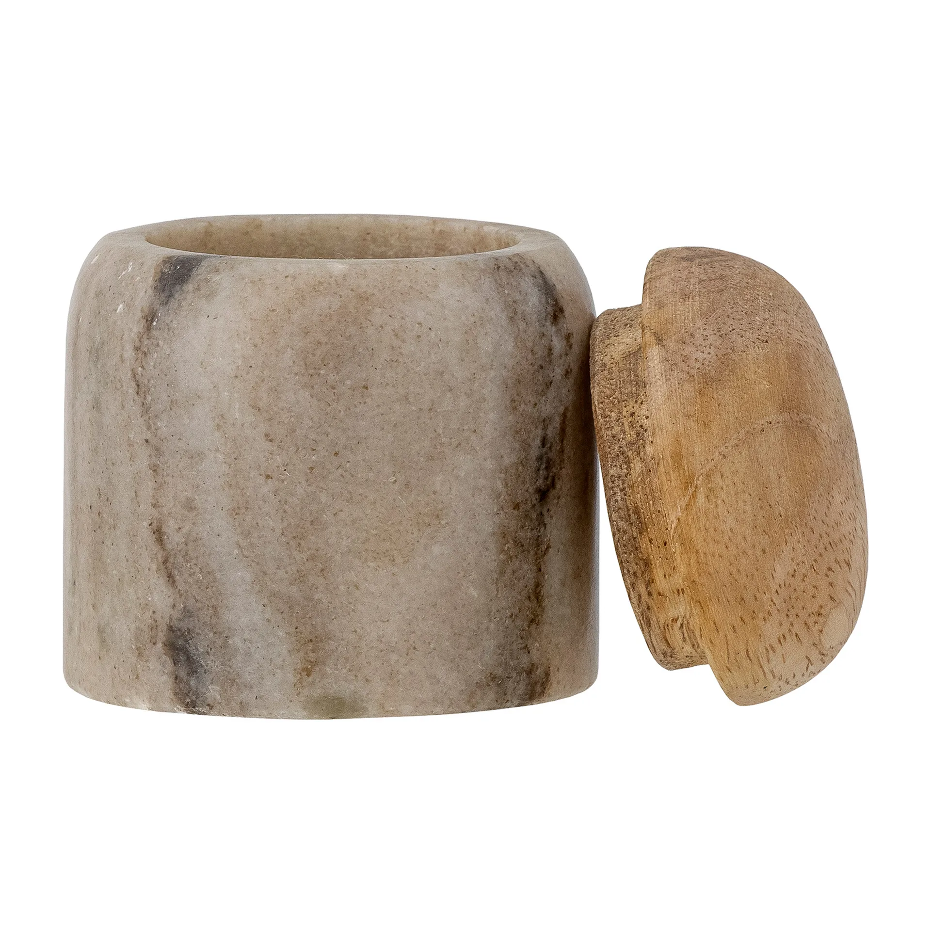 Payana 蓋付き収納ジャー  Ø6x7 cm, Marble-mango tree Bloomingville | ブルーミングヴィル